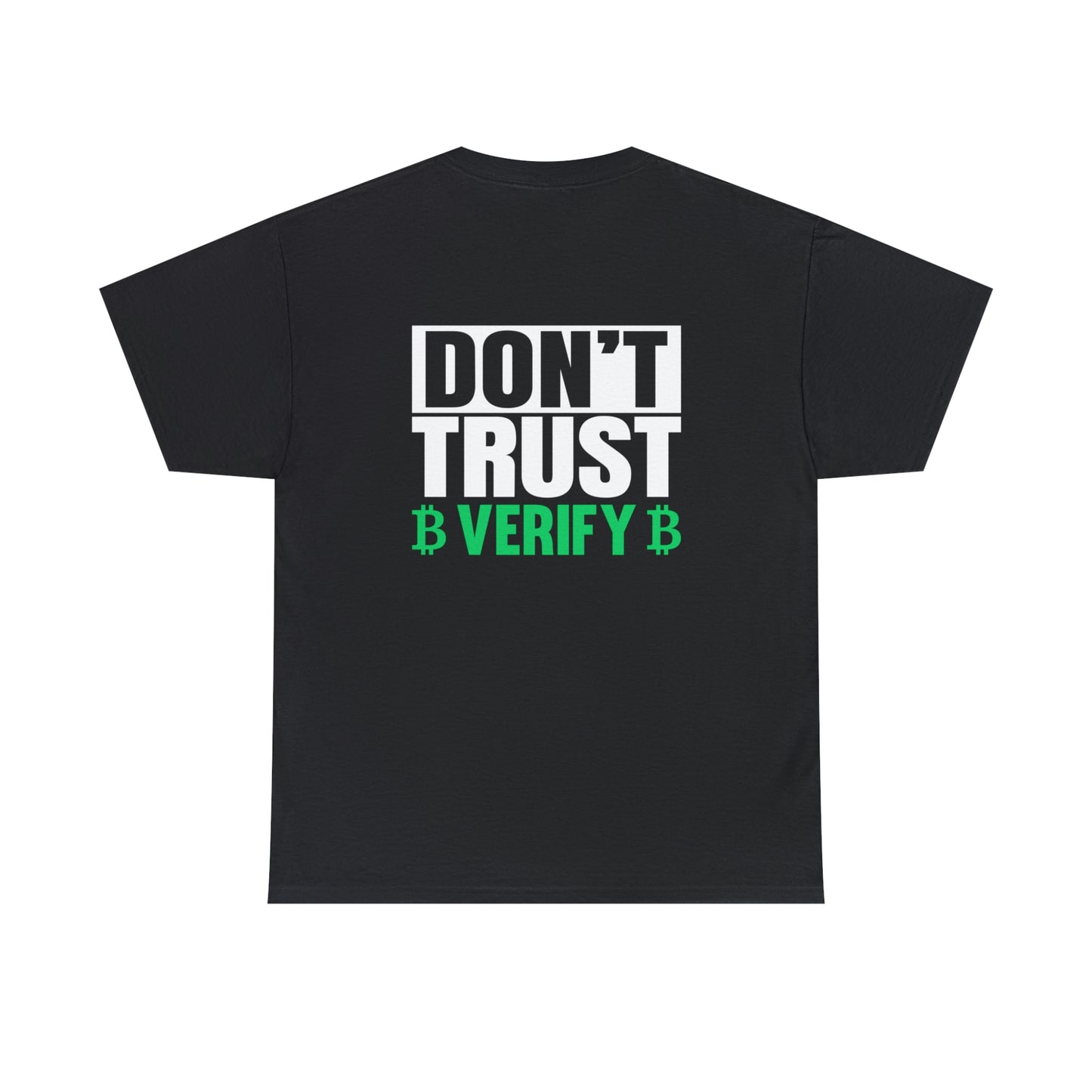 Don't Trust - Verify - Unisex Heavy Cotton Tee