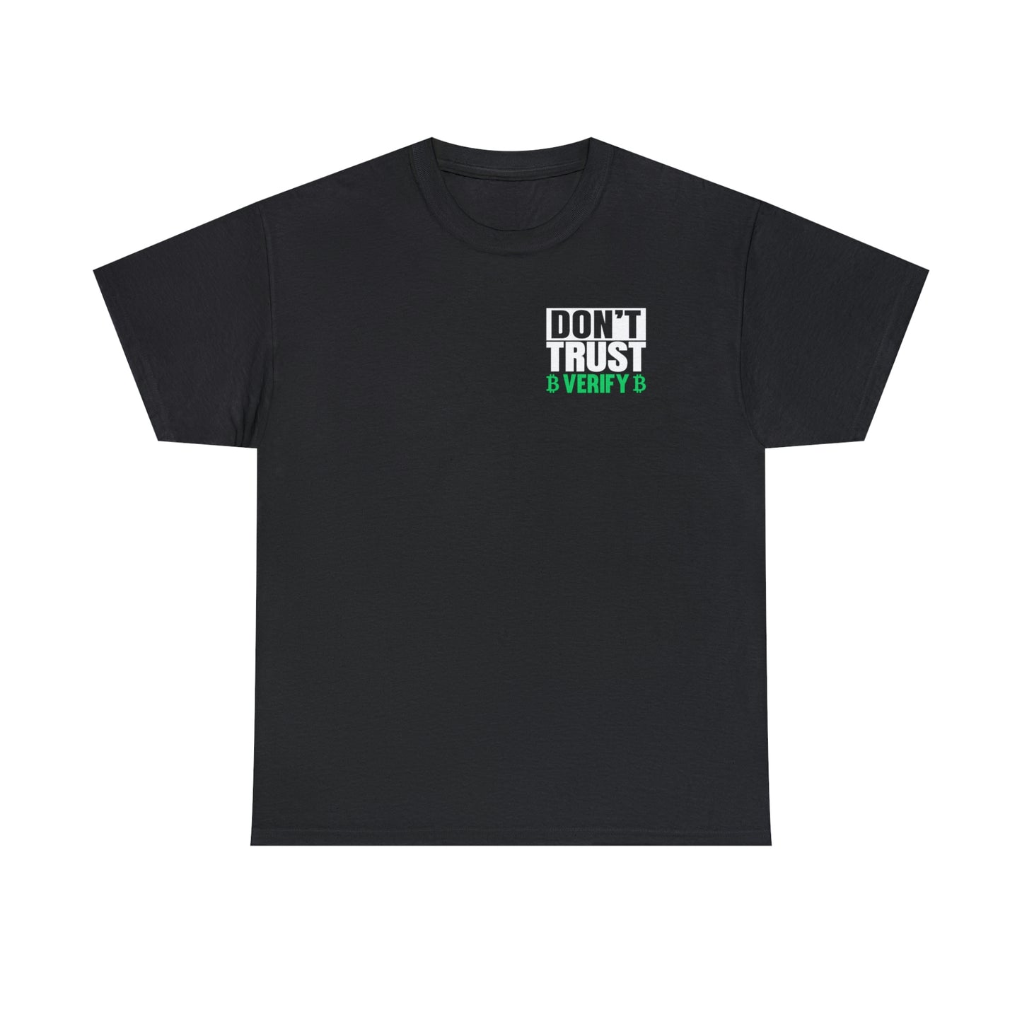 Don't Trust - Verify - Unisex Heavy Cotton Tee