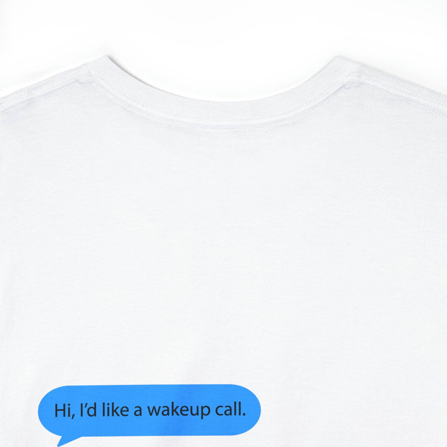 Hello Id like a wakeup call. There will only ever be 21 million bitcoin - Unisex Heavy Cotton Tee