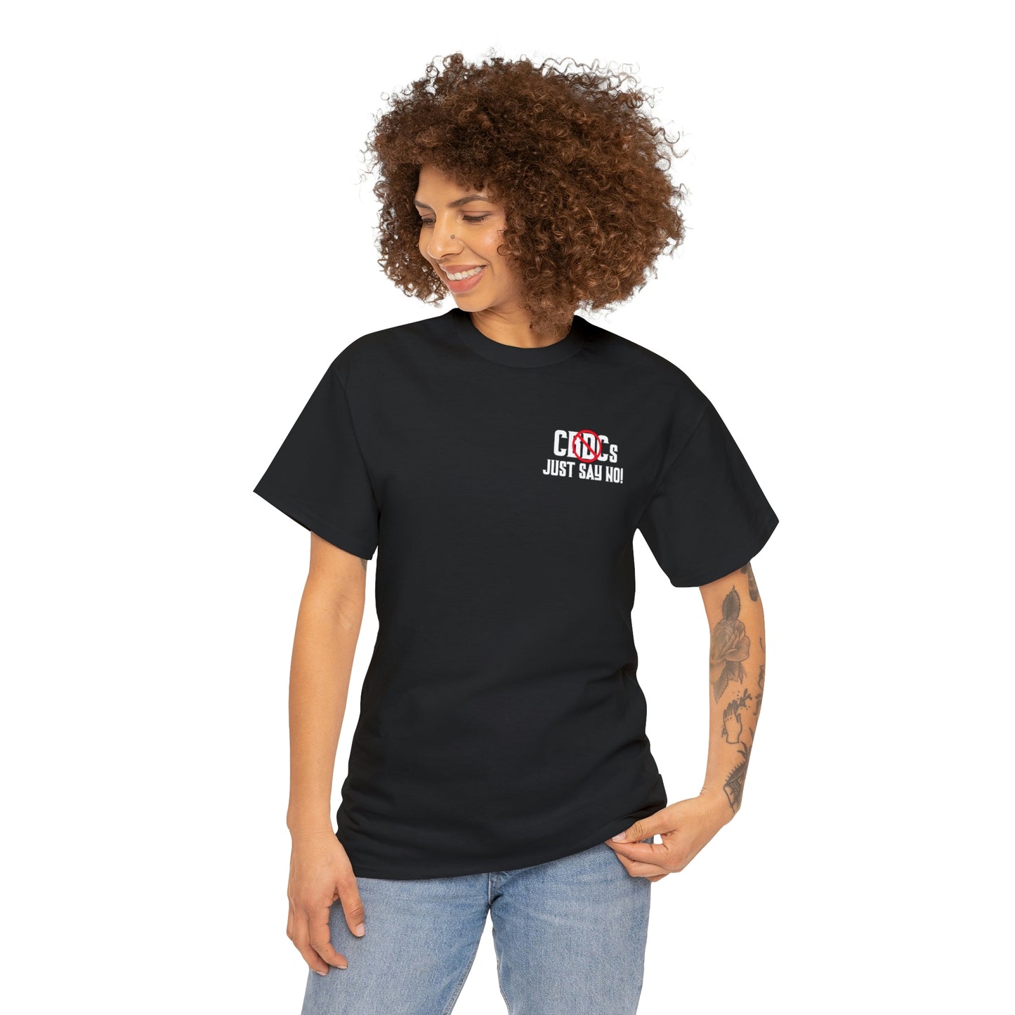 CBDC Just Say No! - Unisex Heavy Cotton Tee